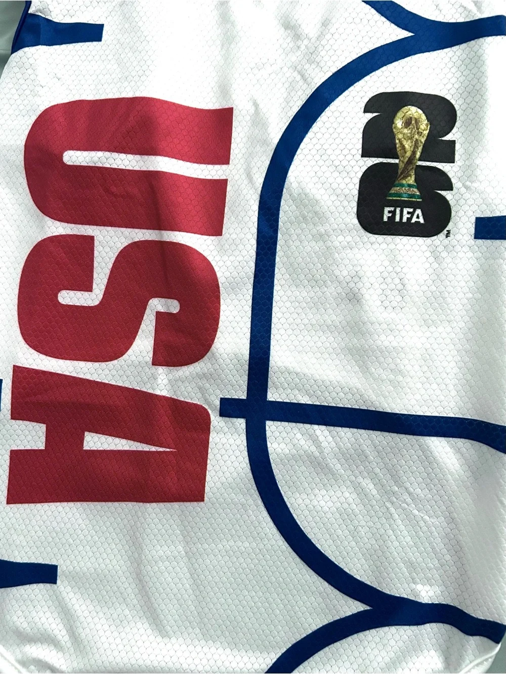 NWT FIFA World Cup United States USA Dog Soccer Jersey Shirt - Size Large